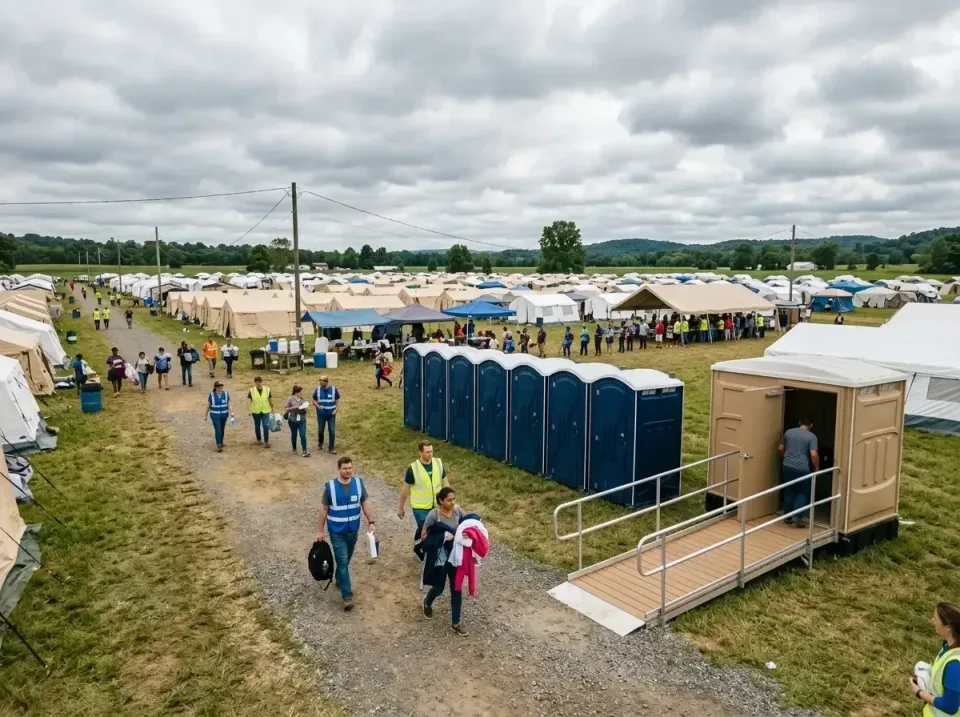 disaster-relief-camp-restrooms-010 — frequently asked questions, Dumpster & Portable Bathrooms Rental in South Monrovia Isla…